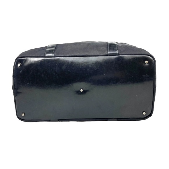 Gucci Bag Handbag tote Black Nylon Bamboo Authentic GUC - Picture 6 of 10